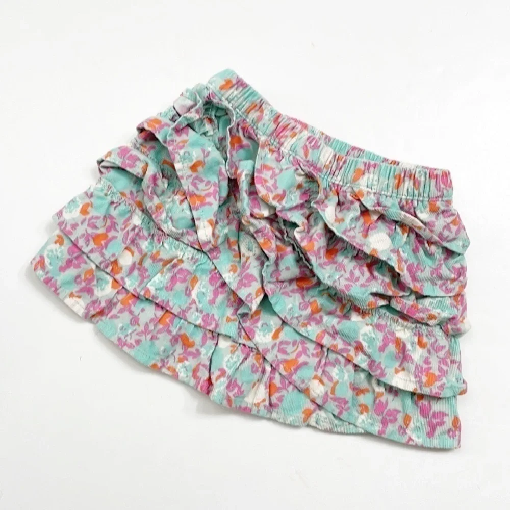OshKosh B'gosh floral print corduroy baby girls skirt